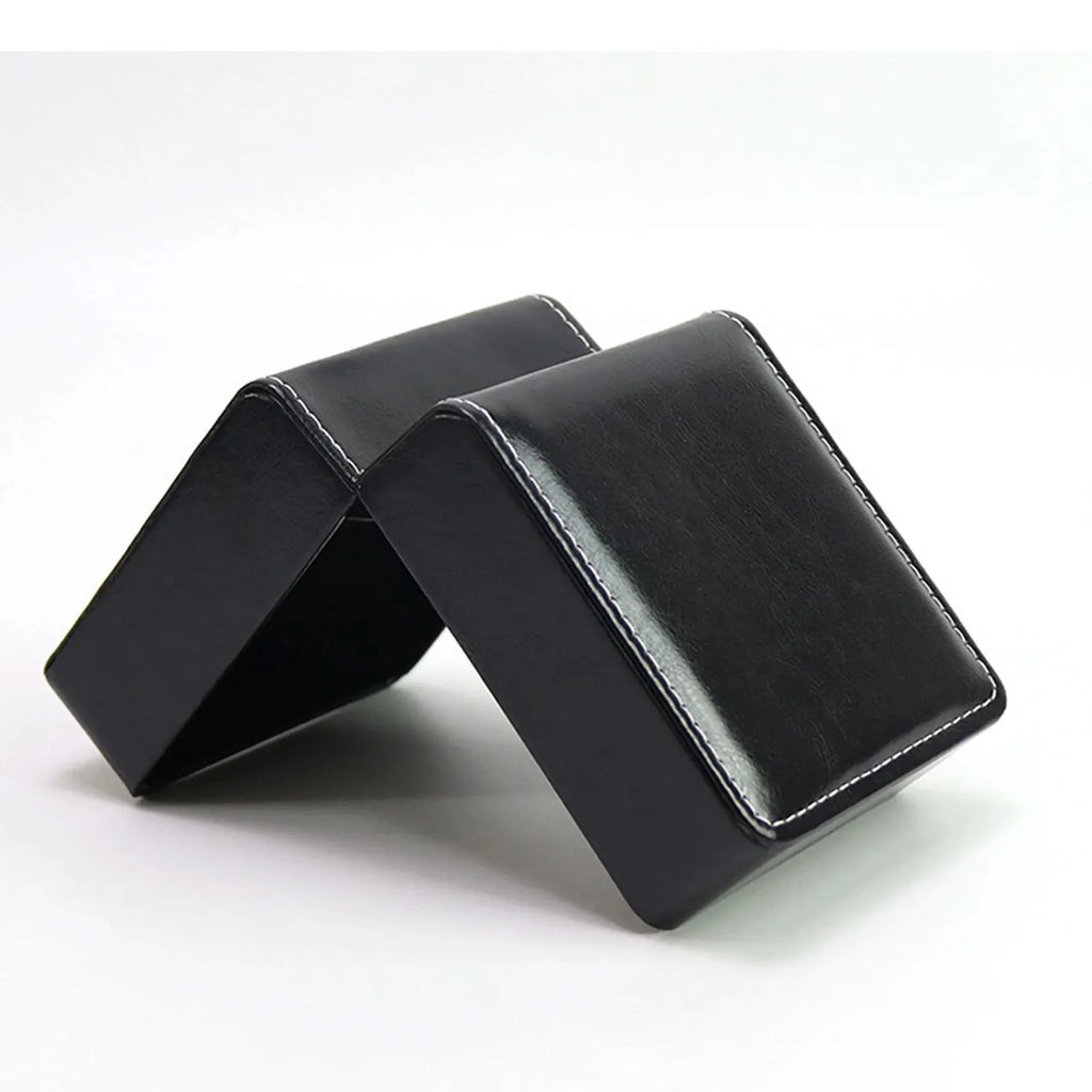 Single Watch Gift Box with Pillow PU Leather Wristwatch Display Case Organizer for Men