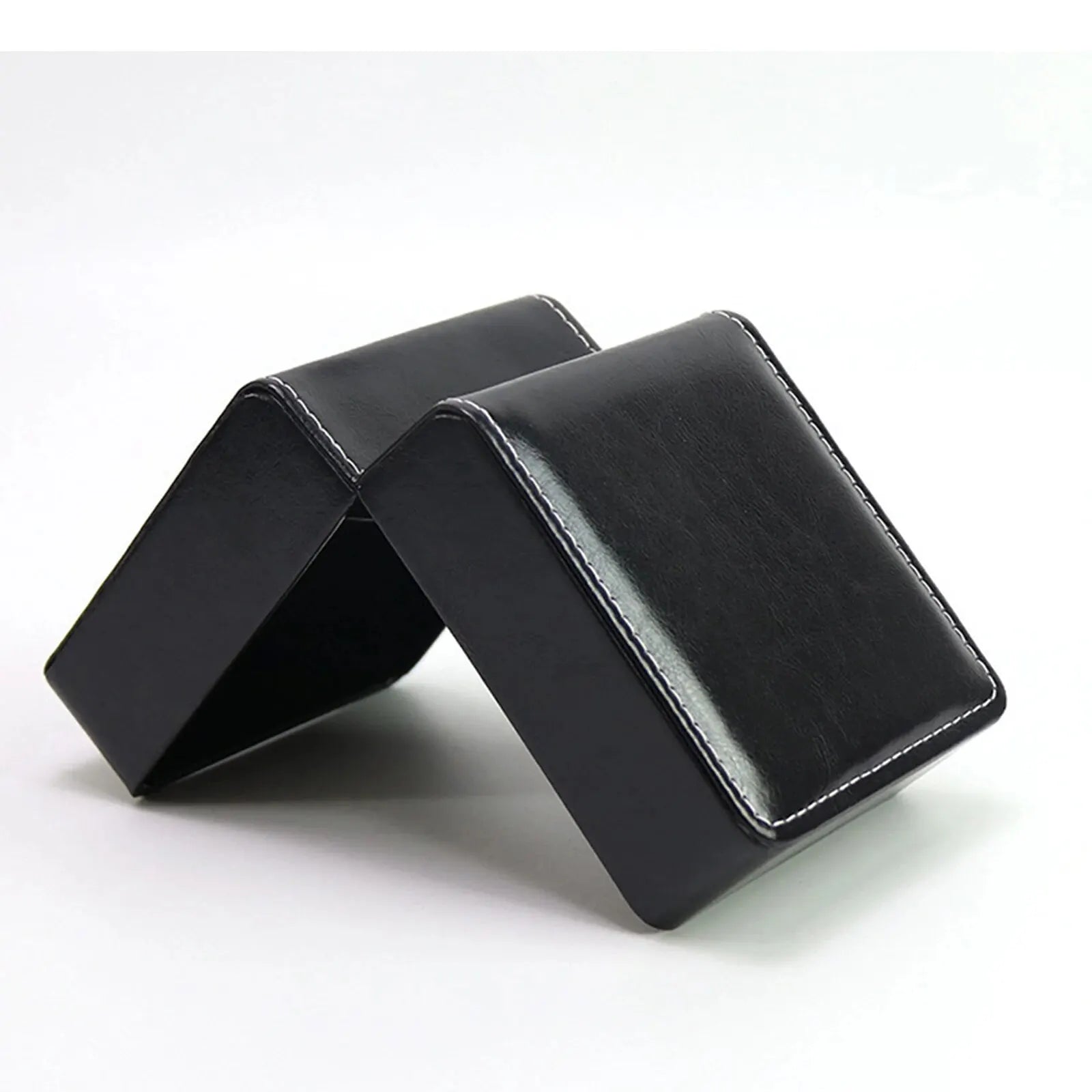 Single Watch Gift Box with Pillow PU Leather Wristwatch Display Case Organizer for Men