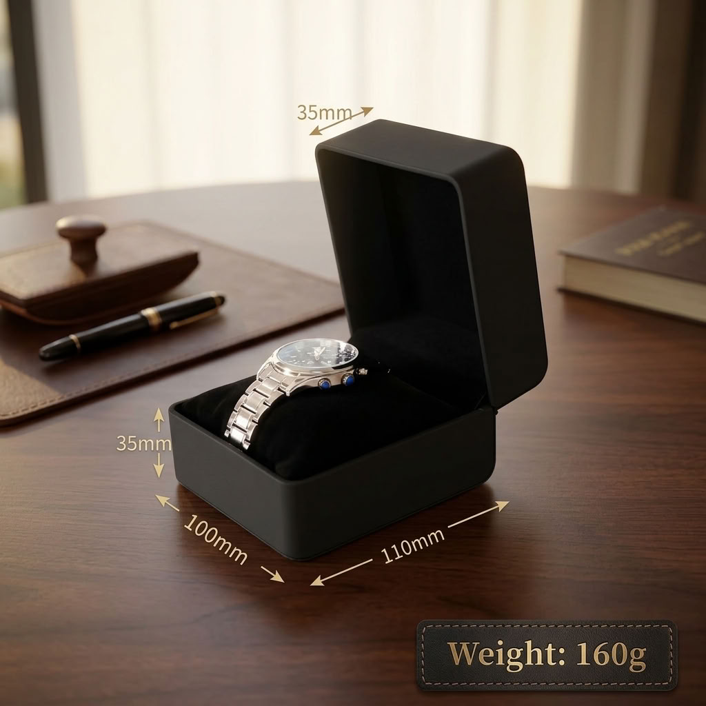 Coffret cadeau pour une seule montre avec coussin